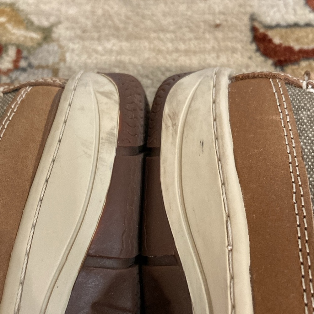 ⬇️PRICE DROP ⬇️G H Bass Pride boat shoes in tan leather upper - Picture 4 of 12